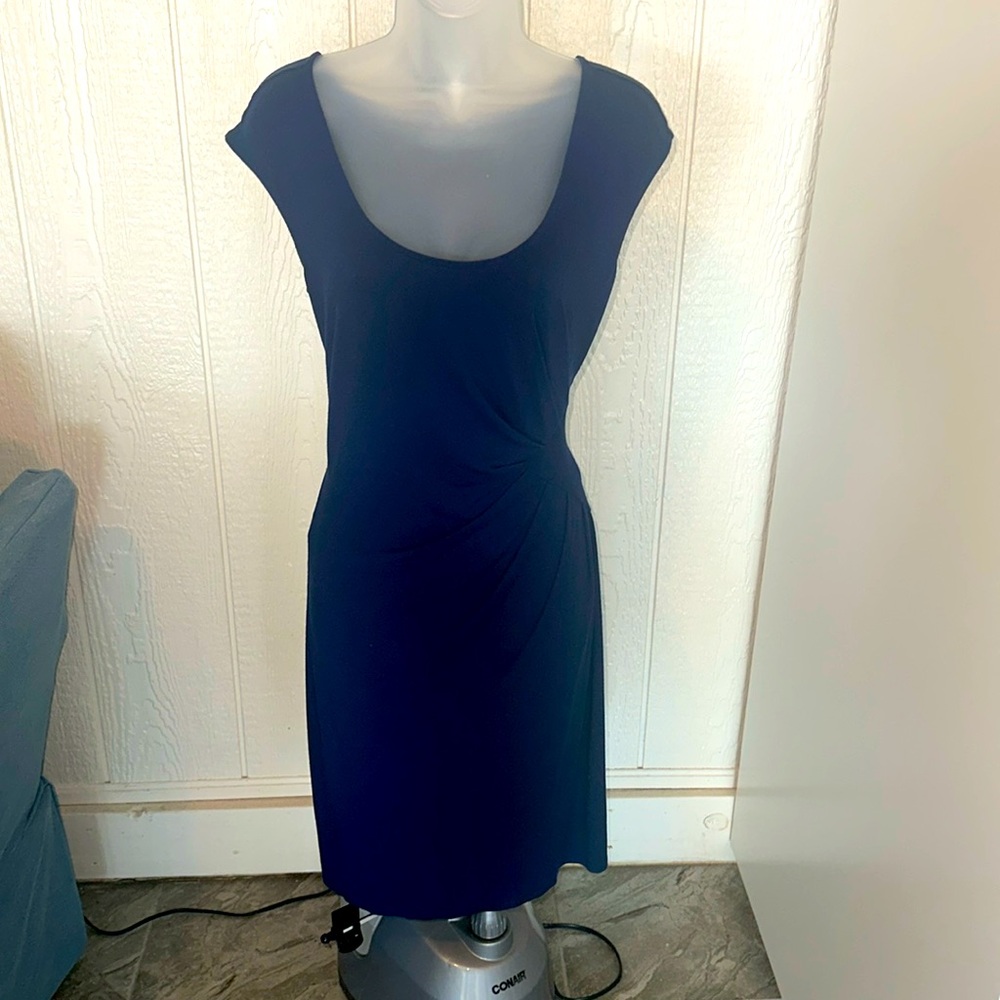 Navy blue dress